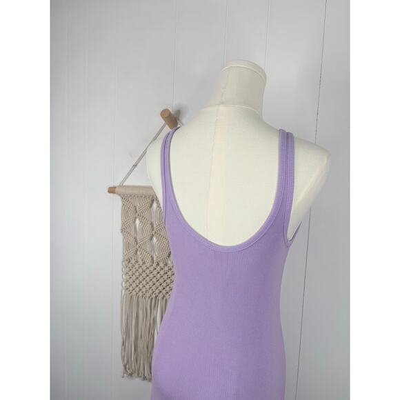 NWT Wilfred Fauna Tank Dress Size XS Purple Lavender Mini - Picture 7 of 8